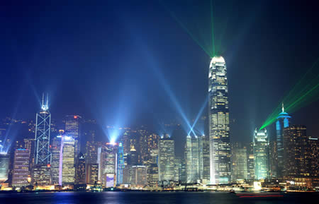 香港旅游景点-维多利亚夜景