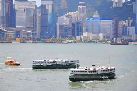 香港维多利亚港 Victoria Harbour