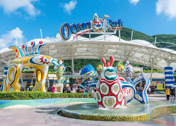 香港旅游景点推荐：海洋公园 Ocean Park/香港必去旅游景点