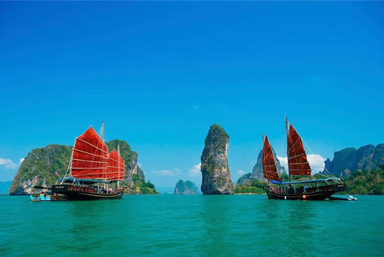 泰国普吉岛旅游景点推荐：皇帝岛 Racha Yai Island/普吉岛必去的地方